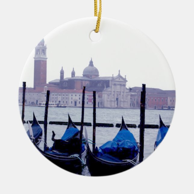 Venice Italy Travel Ceramic Ornament (Front)