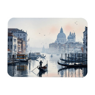 Venice Italy Travel Souvenir Watercolor Magnet
