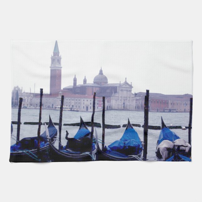 Venice Italy Travel Tea Towel (Horizontal)