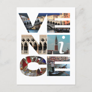 Venice Italy - Venezia Italia travel Wall Decal Postcard