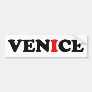 VENICE LOGO BUMPER STICKER