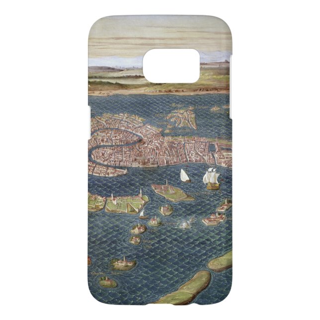 VENICE: MAP, 16TH CENTURY Case-Mate SAMSUNG GALAXY CASE (Back)