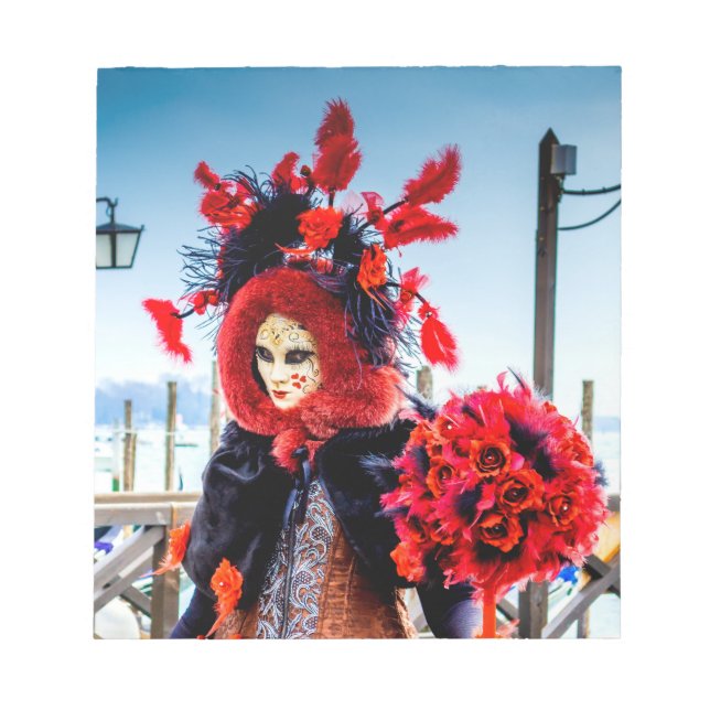 Venice mask Notepad (Front)