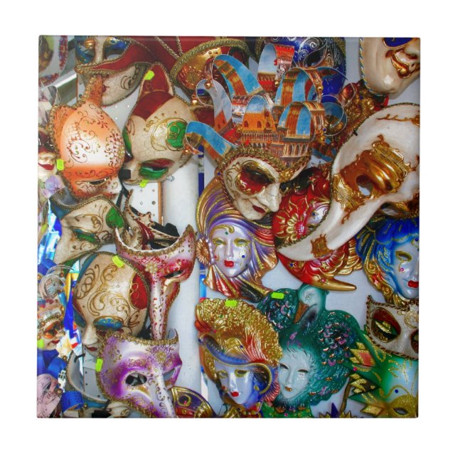 Venice Masks Tile (Front)