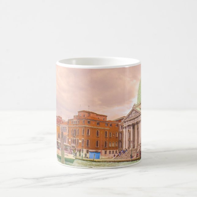 Venice Nature Scene Buildings Coffee Mug (Center)