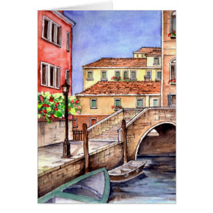 Venice - Pen & Wash Watercolor
