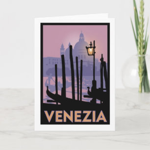 Venice Poster Greeting Card