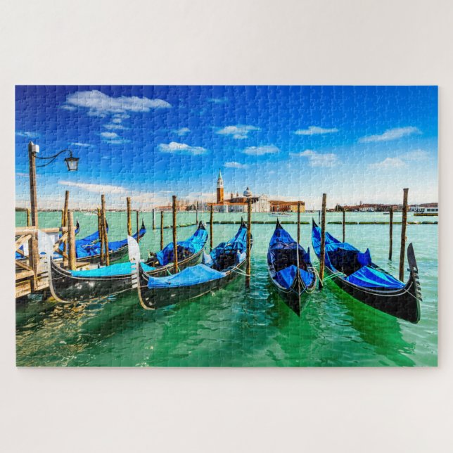 Venice puzzle with Grand Canal (Horizontal)