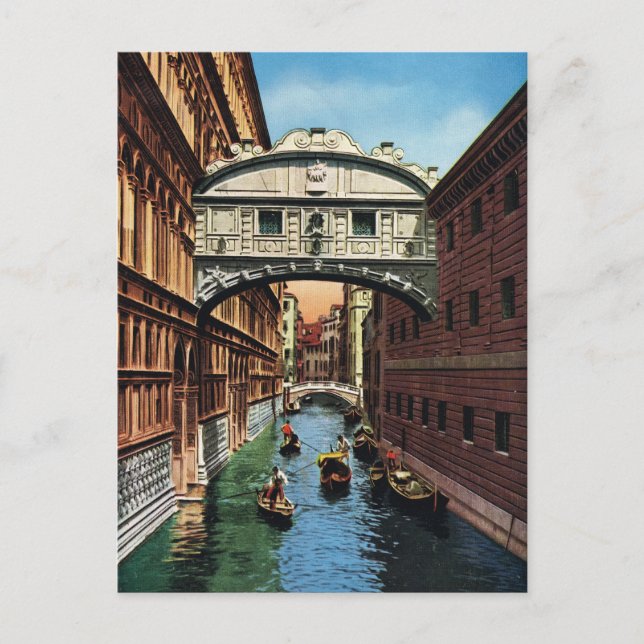 Venice, Replica Vintage Postcard 1910 (Front)