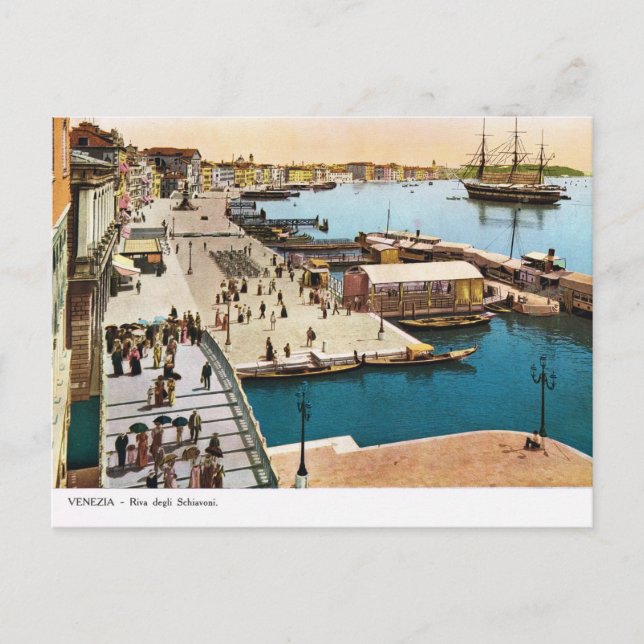 Venice, Replica Vintage Postcard 1910 (Front)