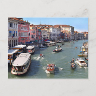 VENICE RIALTO BRIDGE VIEW POSTCARD