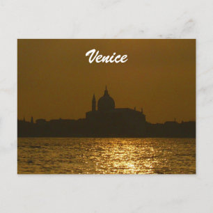 venice shadow postcard