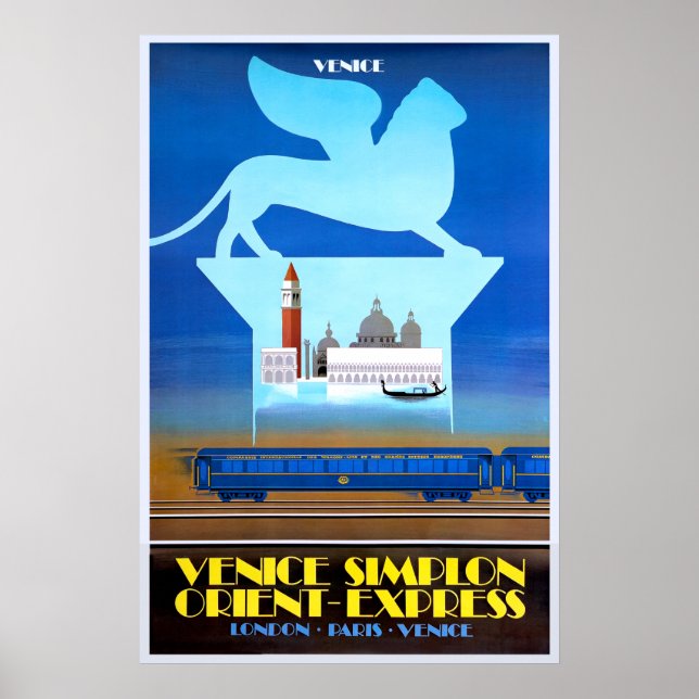 Venice Simplon Orient Express poster (Front)