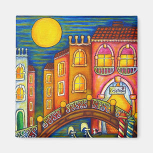Venice Soiree Magnet 2 by Lisa Lorenz