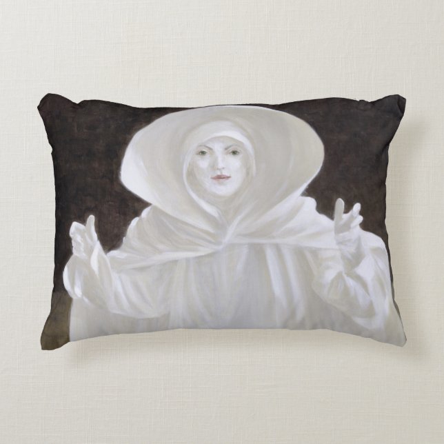 Venice street actor 2005 decorative cushion (Front)