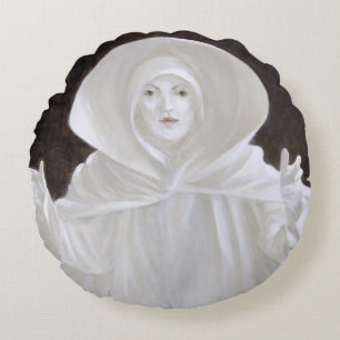 Venice street actor 2005 round cushion