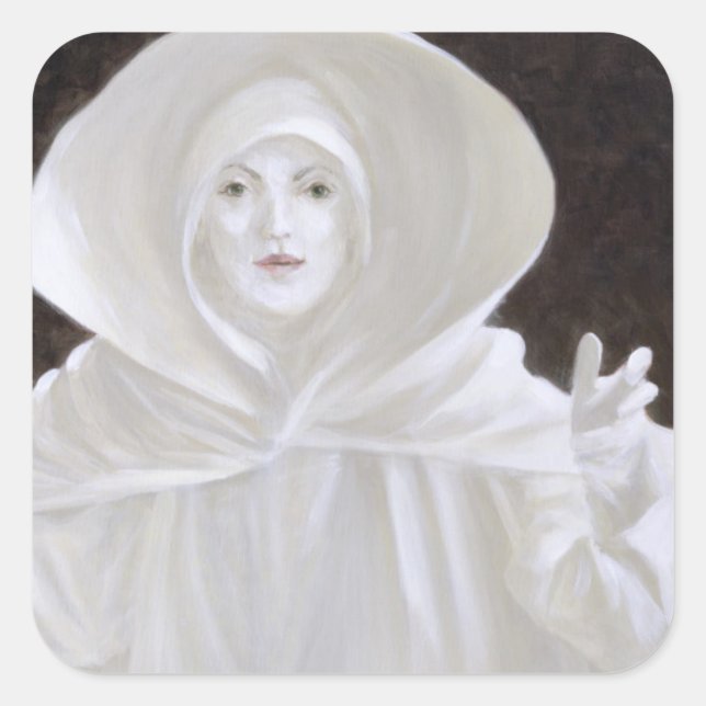 Venice street actor 2005 square sticker (Front)