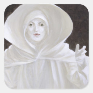 Venice street actor 2005 square sticker