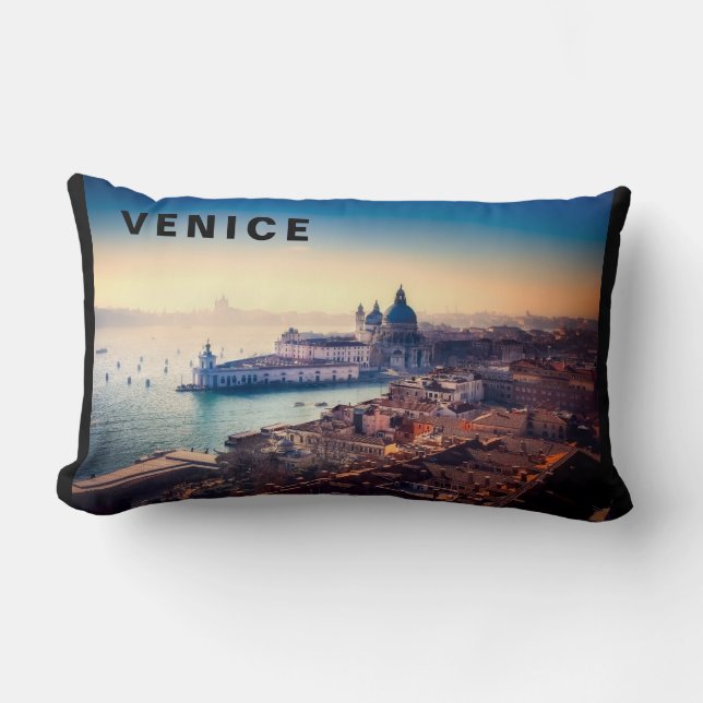 Venice Summer Lumbar Cushion (Front)