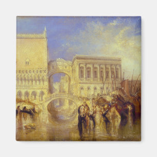 Venice, the Bridge of Sighs by J. M. W. Turner Magnet
