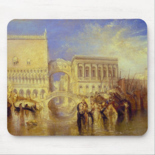 Venice, the Bridge of Sighs by J. M. W. Turner Mouse Pad