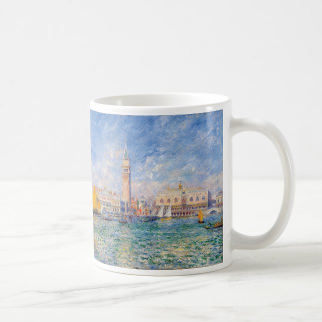 Venice (The Doge's Palace) Pierre-Auguste Renoir Coffee Mug (Right)