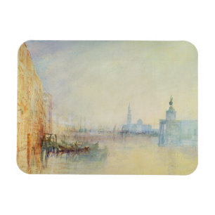 Venice, The Mouth of the Grand Canal, c.1840 (w/c Magnet
