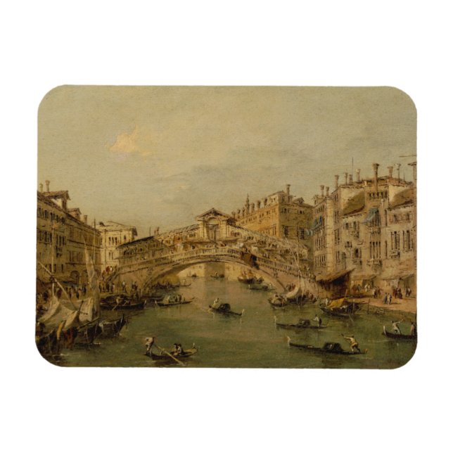 Venice The Rialto Magnet (Horizontal)