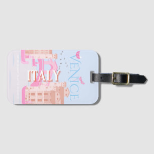 Venice Travel Art, Italy, Travel Art Luggage Tag
