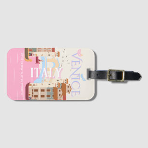 Venice Travel Art, Italy, Travel Art Luggage Tag