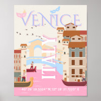 Venice Travel Art, Italy, Travel Art