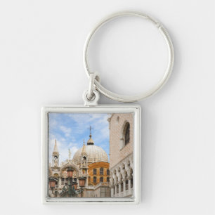Venice, Veneto, Italy - Birds are perched on a Key Ring
