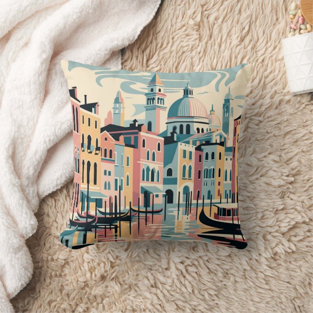 Venice View Cushion (Blanket)