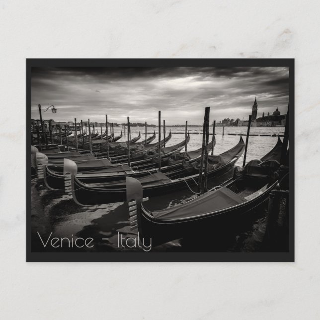 Venice View, Italy Postcard (Front)