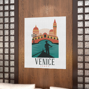 Venice Vintage Travel Poster