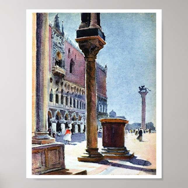Venice Watercolour Poster (Front)