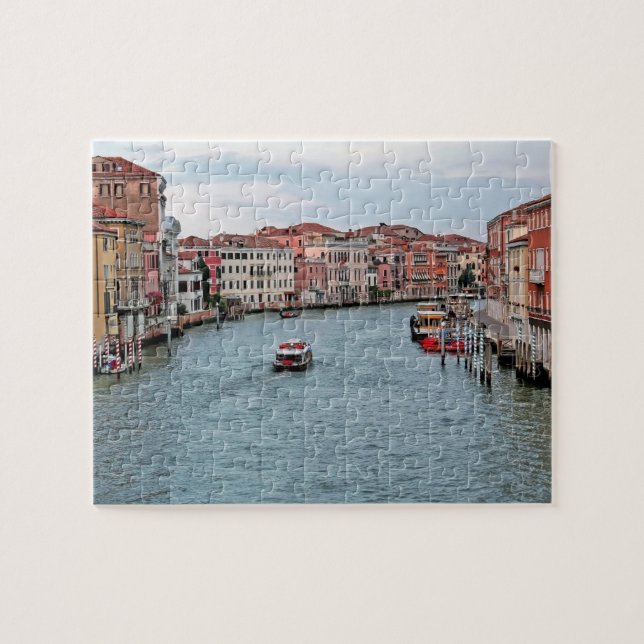 Venice Waterway Jigsaw Puzzle (Horizontal)