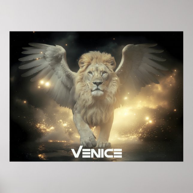 VENICE - WINGED LION POSTER (Front)
