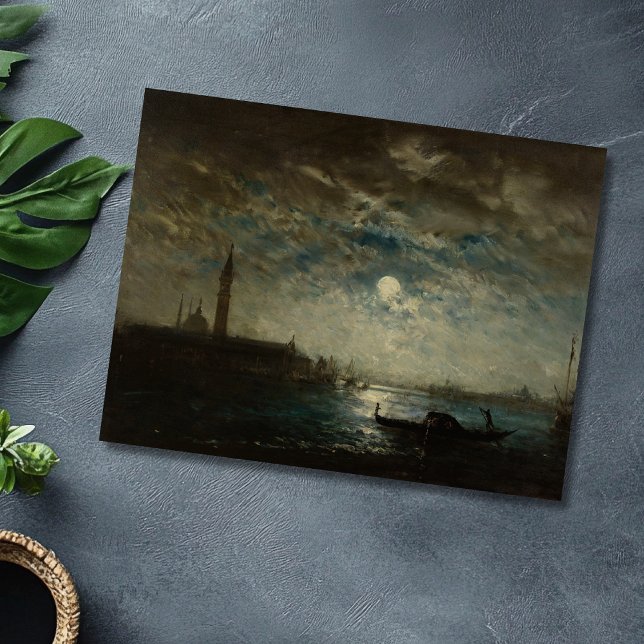 Venise et le Campanile au Clair de Lune  Postcard (Creator Uploaded)