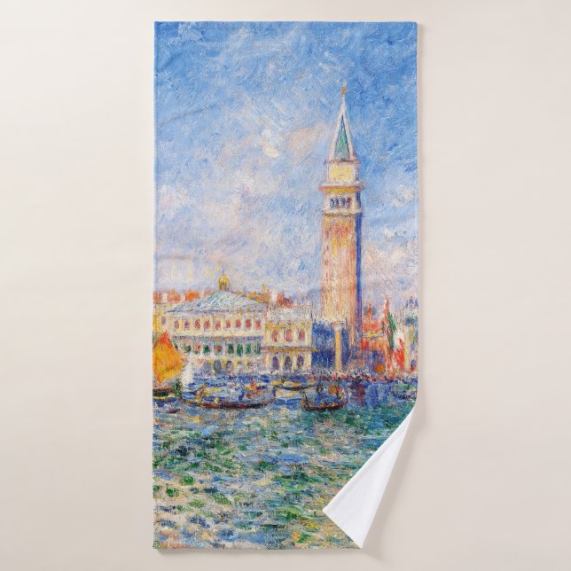 Venise, Venezia, Renoir Bath Towel (Bath Towel)
