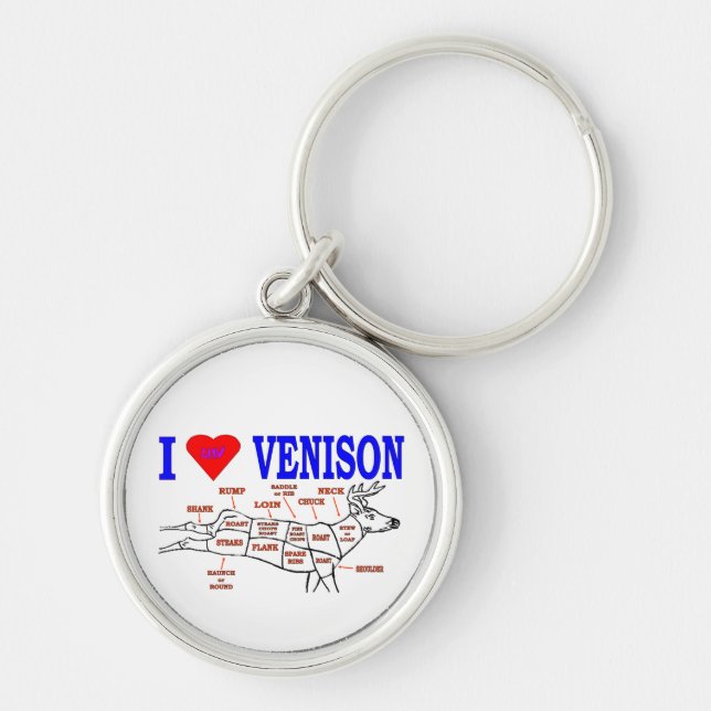 VENISON KEY RING (Front)