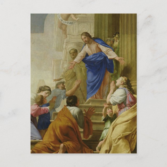 Venite as me Omnes Postcard (Front)