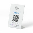 Venmo Payment Tabletop Sign | QR Code Scan to Pay