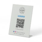 Venmo QR Code Payment | Scan to Pay Business Grey