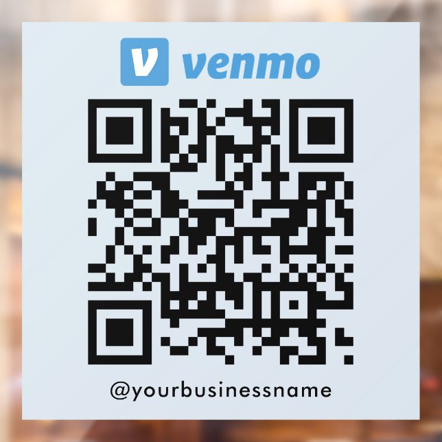 Venmo QR Code Payment Scan to Pay Soft Navy (Sheet 2)
