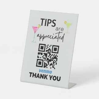 Venmo Sign for Bartenders
