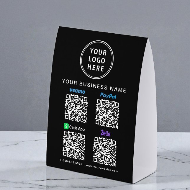 Venmo Zelle PayPal CashApp QR Codes Business Logo (Creator Uploaded)