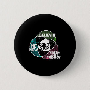 Venn Diagram Don't Stop Algebra Math 6 Cm Round Badge