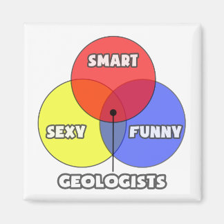 Venn Diagram .. Geologists Magnet