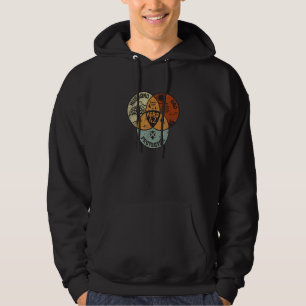 Venn Diagram Husband Dad Protector Hero  42 Father Hoodie